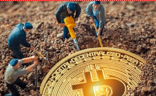 Illustration of ASIC miners running in a data center