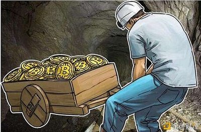 Expansive cryptocurrency mining farm with rows of mining rigs